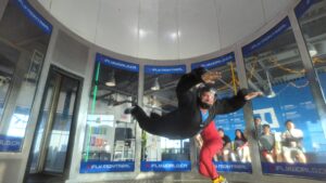 iFly Montreal experience Quebec team celebrating 30 years